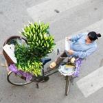 A flower vendor in Hanoi, a destination with some historical appeal for baby boomers.